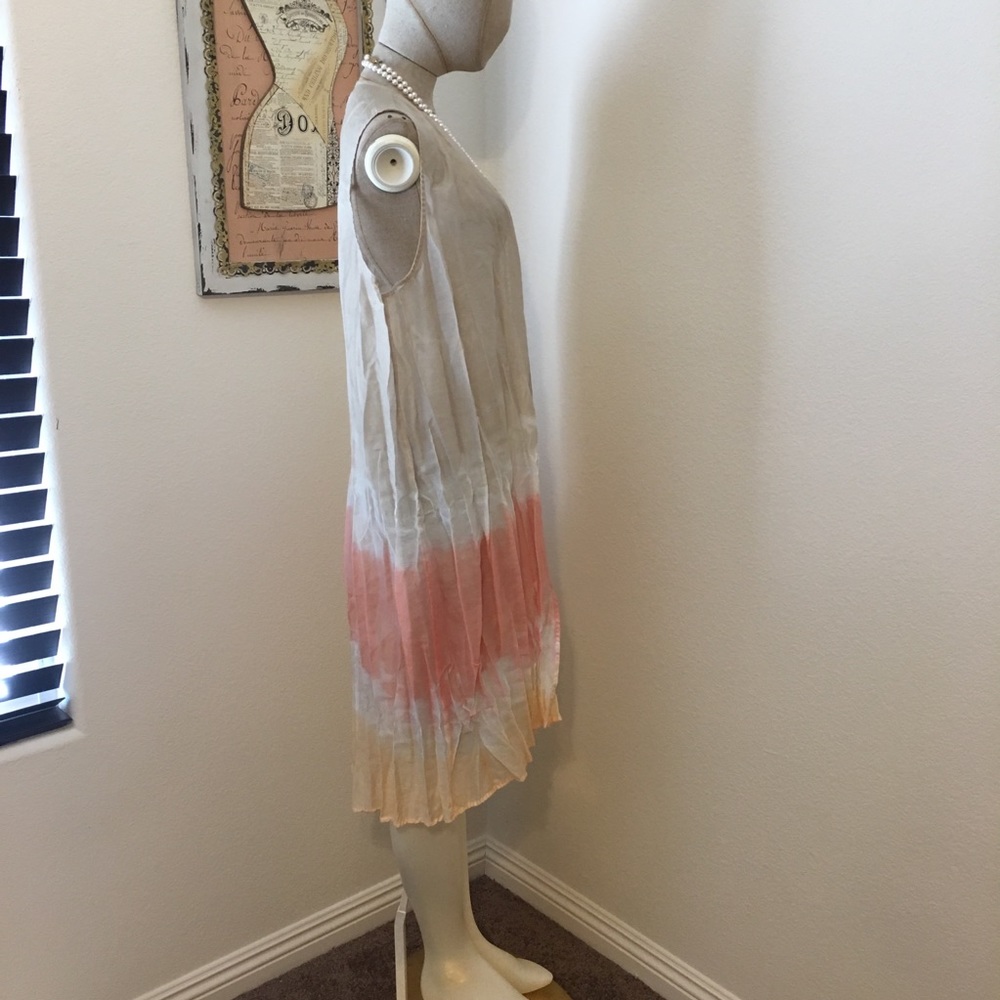 NWT Chico’s Dramatic tie dye vest - Picture 3 of 8